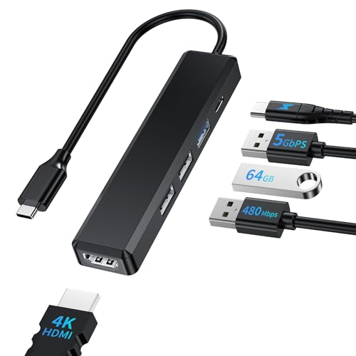 BHHB M80 Hub USB C HDMI 4K/ PD 100W Carica/USB 3.0 5Gbps... - High-Tech & Électronique Amazon Italie à 13.19€