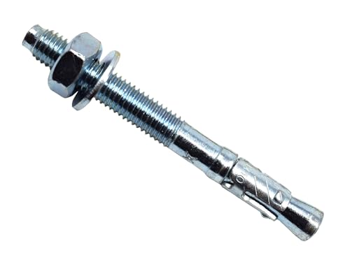 MASONMATE Zinc Plated Through Bolt M10 x 95mm Pack of 50 - Home & Kitchen Amazon UK à 12.95€