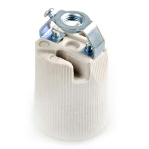 Douille E-27 en porcelaine M10, idéale pour éclairer avec... - Maison & Cuisine en promo à 5.28€