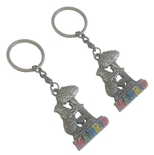 Durabol Llavero de Oso y Madrid Metro de Madrid y Cibeles... - Bijoux & Montres en promo à 2.95€