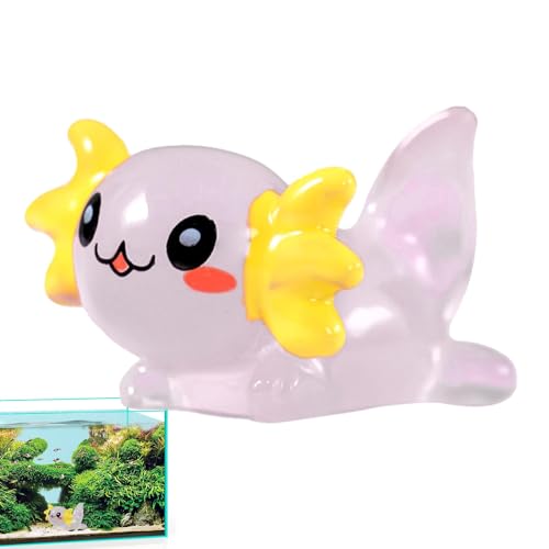 Quzente Axolotl Miniature, Cartoon Resin Tiny Axolotl... - Maison & Cuisine Amazon Royaume-Uni à 1.85€