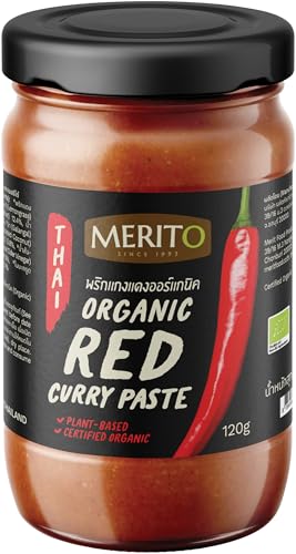 MERIT-O Bio Currypaste, rot, TH-BIO-107-1 x 120 g - High-Tech & Électronique Amazon Allemagne à 3.20€