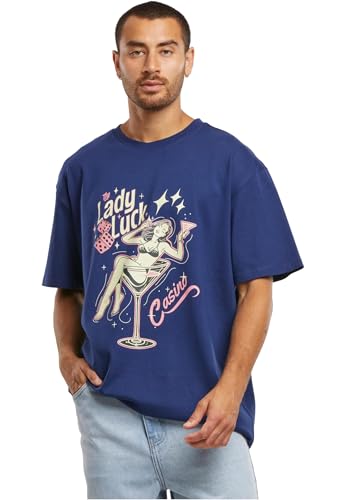 Mister Tee Lady Luck Oversize Tee darkblue, M - Mode & Vêtements Amazon Allemagne à 6.08€