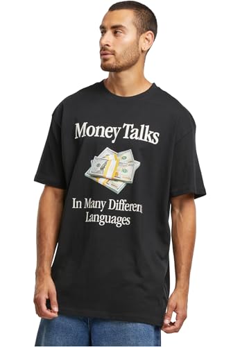 MT Upscale Mt3457-money Talks Oversize tee Camiseta, Negro... - Mode & Vêtements en promo à 14.49€