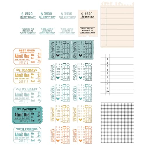 Sizzix A5 Clear Stamps w/Framelits Die Forever Journal... - Maison & Cuisine Amazon Royaume-Uni à 11.00€