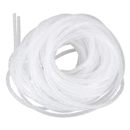 Enrouleur de câble spiralé, 6 mm x 10 m, blanc, idéal pour... en promo à 7,87€ (-50%) sur Amazon FR