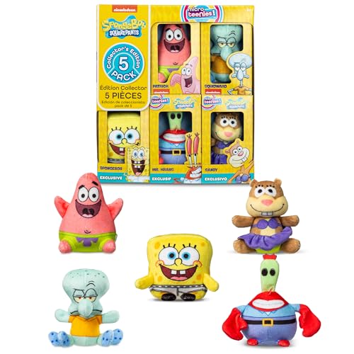 Micro Teenies – Spongebob Schwammkopf Sammler 5er-Pack |... - Toys & Games Amazon Germany à 12.83€