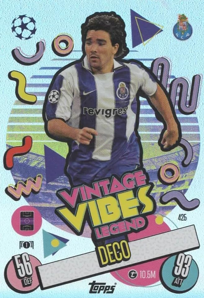 Match Attax 2024 2025 Deco Vintage Vibes Legend Trading Card - Auto & Moto Amazon Royaume-Uni à 1.99€