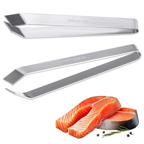 Fischgräten Pinzette, 2 Stück Küchenpinzette,Fischgrätenzang... - Maison & Cuisine Amazon Allemagne à 1.99€