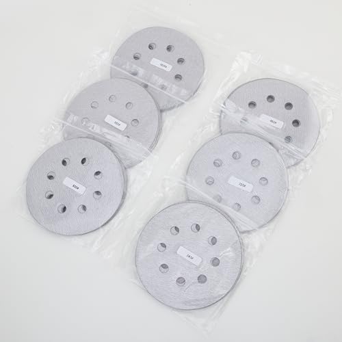 JOVANT Disques abrasifs 5" 8 trous 1000/800/600/400/320/240... - Bricolage & Outils Amazon France à 3.48€