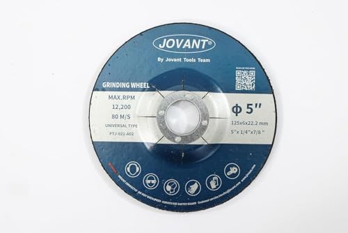 JOVANT Lot de 25 disques abrasifs pour meuleuse d'angle de... - Bricolage & Outils Amazon France à 10.45€