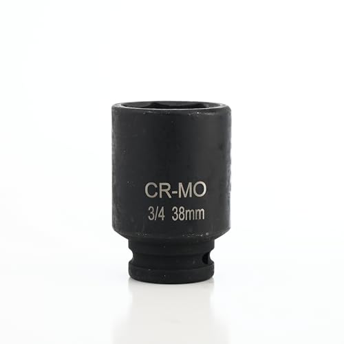 Heavy-Duty Drive Drive, 38mm 6-Point Impact Socket, Crafted... - Maison & Cuisine Amazon Royaume-Uni à 1.99€