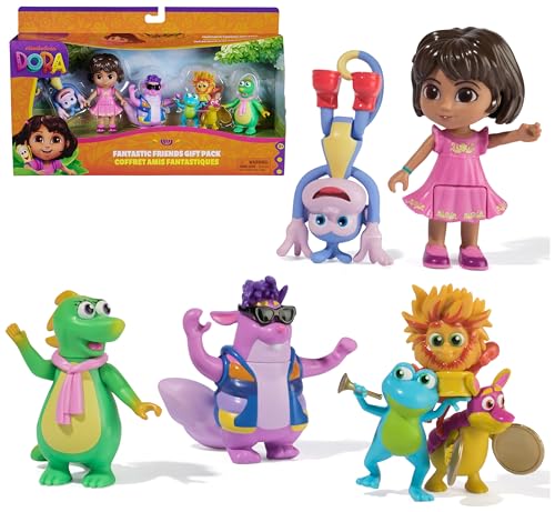 DORA LA EXPLORADORA - Pack Amigos Fantásticos de Dora, 7... - Jouets & Jeux Amazon Espagne à 9.69€