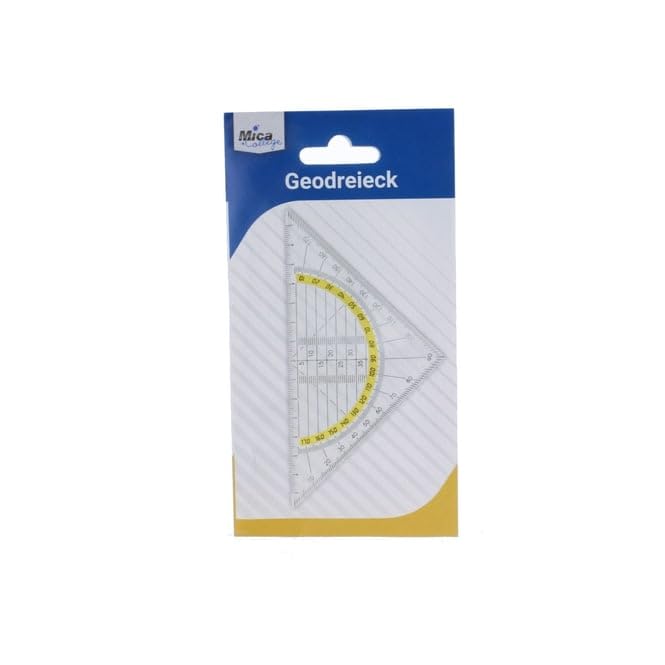 Geodreieck - klar - Fournitures Bureau Amazon Allemagne à 0.99€