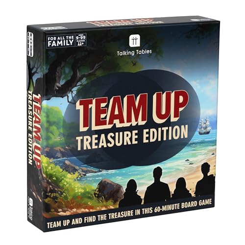 Talking Tables Team Up Collaborative Board Game, Players... - Amazon France à 12.70€