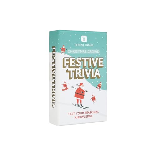 Talking Tables Christmas Festive Trivia Quiz Game, Secret... - Jouets & Jeux Amazon France à 4.23€