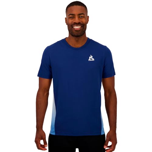 Le Coq Sportif Bat SP Tee SS N°4 XXL Estate Blue en promo à 17,88€ (-47%) sur Amazon FR