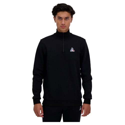 Le Coq Sportif ESS Halfzip N°1 M Black - Sports & Fitness en promo à 38.81€