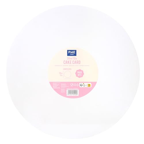PME Set di 5 Cake Cards per torte Rotondi, Bianco (12"... - Auto & Motorcycle Amazon Italy à 5.50€