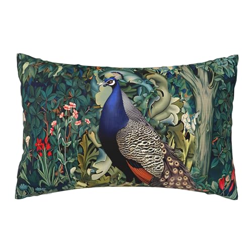 Keebik William Morris Decorative Pillow Covers with Floral... - Maison & Cuisine Amazon Royaume-Uni à 1.60€