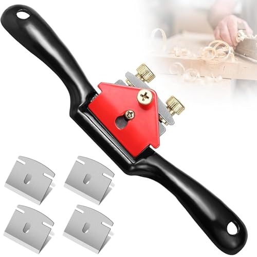 Yuiturt Cepilladora de madera: radios ajustables con 4... - Bricolage & Outils Amazon Espagne à 16.70€