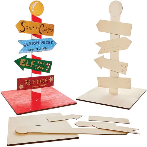 Baker Ross FN339 Kit de panneaux de signalisation du Pôle... - Maison & Cuisine Amazon France à 6.58€