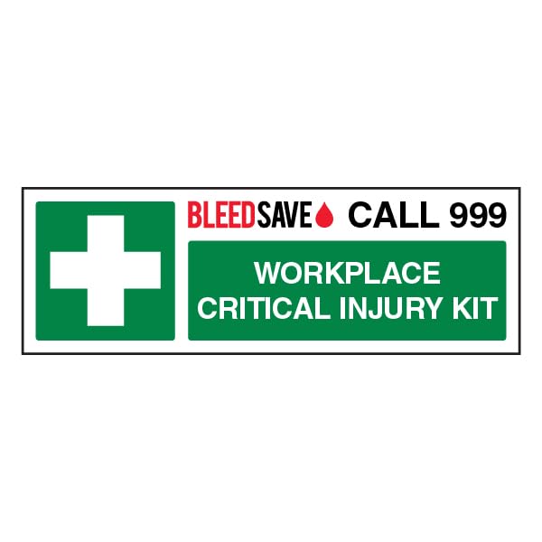 Bleedsave Workplace Critical Injury Kit - Call 999... - Home & Kitchen Amazon UK à 2.36€