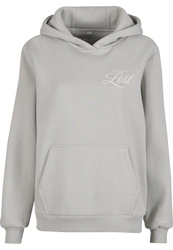 Miss Tee Lost Flowers Ladies Fluffy Hoody lightasphalt, XS - Home & Kitchen Amazon Germany à 17.84€