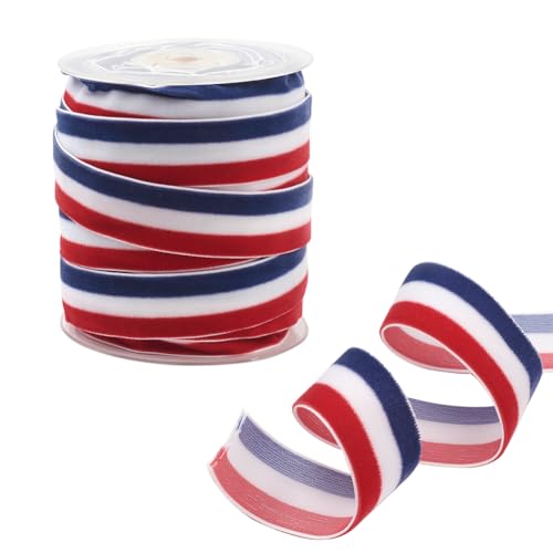 CABODYALS Lot de Rubans en Velours de 22.86 m et 19mm Bleu... en promo à 6,54€ (-39%) sur Amazon FR