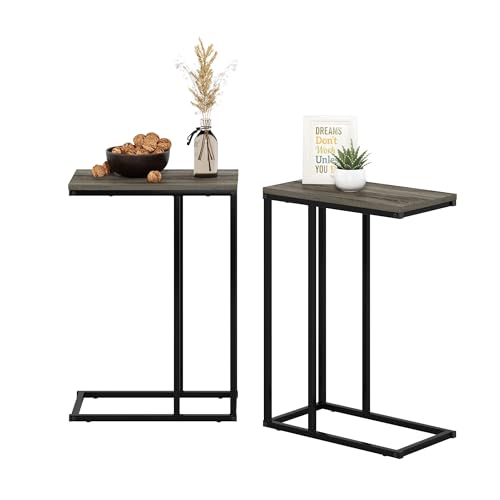 Furinno CAMNUS Ensemble De 2 Tables D'Appoint, Table De... - Maison & Cuisine Amazon France à 71.75€