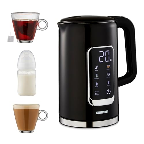 GEEPAS Digital Electric Kettle | 1.7L Jug Kettle 5 Temp... - High-Tech & Électronique en promo à 24.21€