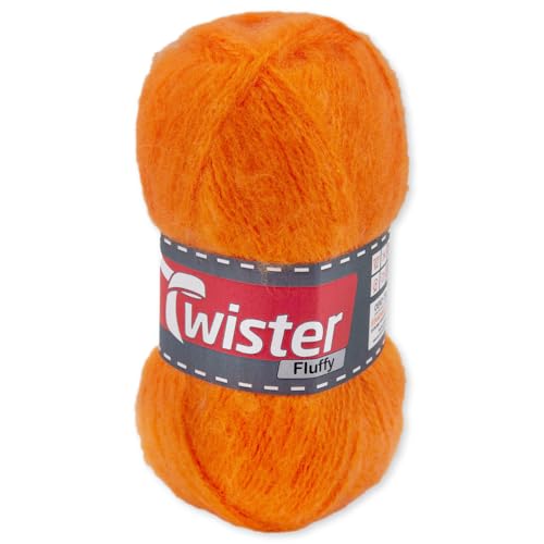 Frida's Wollhaus Twister 50g Fluffy Knitting, Crochet... - Loisirs Créatifs Amazon Royaume-Uni à 1.22€