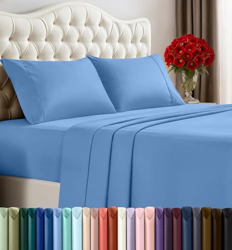 Utopia Bedding Full Bed Sheets Set - 4 Piece Bedding... - Maison & Cuisine Amazon Royaume-Uni à 18.14€