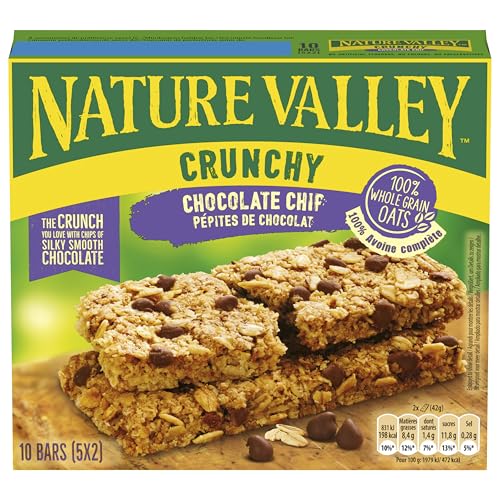 Nature Valley Copeaux de chocolat crunchy (0,21 kg) - Épicerie Amazon France à 7.02€