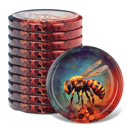 KADAX Lot de 10 couvercles à visser - Diamètre 82 mm... - Maison & Cuisine Amazon France à 6.97€