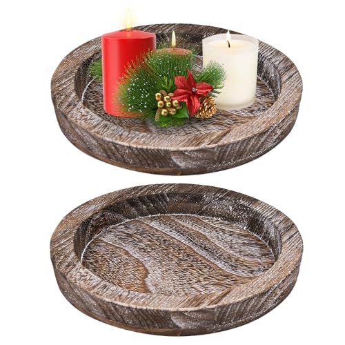 XRPRPX Kerzenständer aus Holz, 2 Stück, rund, 20,5 cm... - Maison & Cuisine Amazon Allemagne à 4.50€