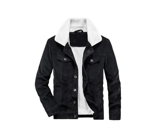 REHJJDFD Abrigo de forro polar para hombre, de pana... - Maison & Cuisine Amazon Espagne à 34.92€