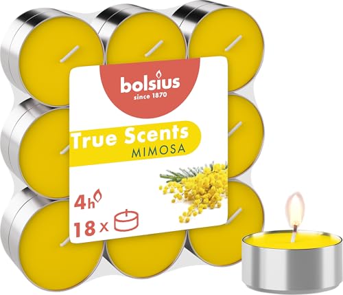 Bolsius - True Scents - Lot de 18 Bougies Chauffe-Plat... en promo à 4,69€ (-47%) sur Amazon FR