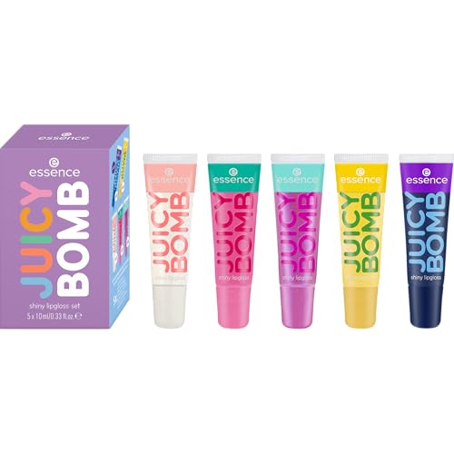 Essence Cosmetics - Essence Juicy Bomb Shiny Lipgloss Set... - Beauté & Parfums Amazon France à 10.39€