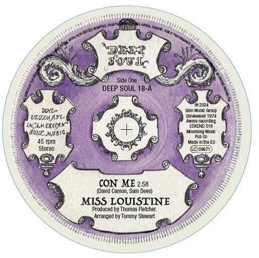 Miss Louistine / Sam Dees - Con Me / Con Me - Musique & Instruments Amazon Italie à 5.22€