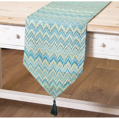 Alexandra House Living Camino de Mesa Azul 30 x 180 cm... - Amazon Espagne à 15.42€