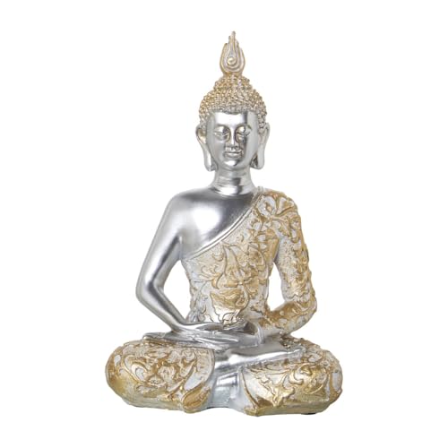 Alexandra House Living Figurine décorative dorée argentée... - Jouets & Jeux Amazon France à 23.83€