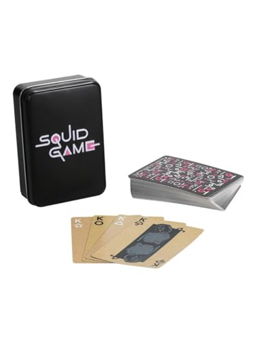 Paladone Squid Game Illustrated Playing Cards - Officially... - Jouets & Jeux en promo à 5.21€