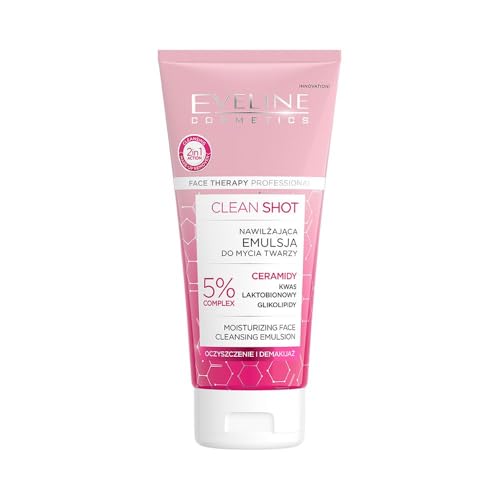 Eveline Cosmetics Emulsion Nettoyante Hydratante Clean Shot... - Beauty & Fragrances Amazon France à 7.60€