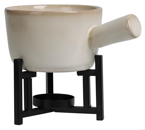 Self Import Agencies Fondue-Set aus Porzellan – Metallfuß... - Maison & Cuisine Amazon Allemagne à 11.32€