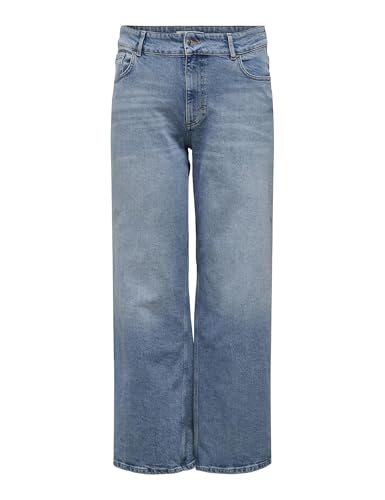 ONLY Carmakoma Carjuicy Hw Wide Leg Rea365 Noos, Denim Bleu... en promo à 29€ (-42%) sur Amazon FR