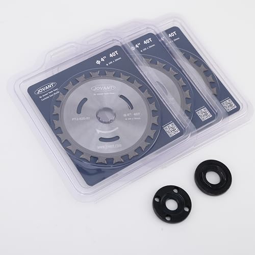 JOVANT 4“ 40T Kreissägeblatt, Trimm-Sägeblatt zum Schneiden... - Bricolage & Outils Amazon Allemagne à 1.99€