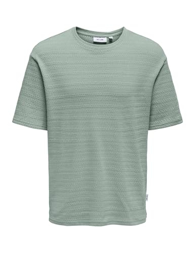 ONLY & SONS Onsgivo Reg 12 SS Crew Knit Noos, Iceberg... - Mode & Vêtements Amazon France à 8.96€