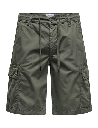 ONLY & SONS Short Cargo Onsloc 0157, Kambaba, M - Amazon France à 10.78€