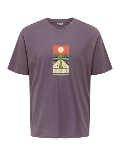 ONLY & SONS Onsbeane Rhaba SS RLX - tè, Prugna Nera, S - Maison & Cuisine en promo à 5.93€